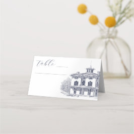 Elegant Vintage Italian Villa Destination Wedding  Platzkarte