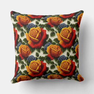 Elegant Vintage Stylisch Romantisch Blumen Chic Kissen