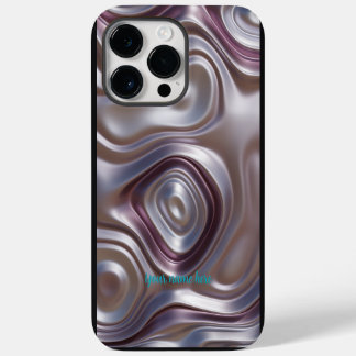 Élégant violet argenté iPhone / coque ipad