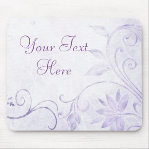 Elegant Violett Vintage Mousepad