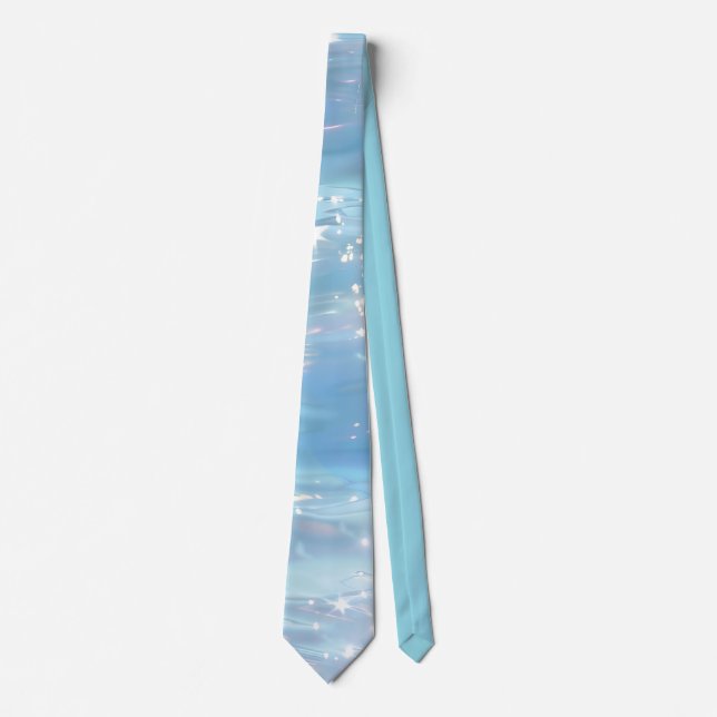 Elegant Water-Effect Necktie / Cravate (Devant)