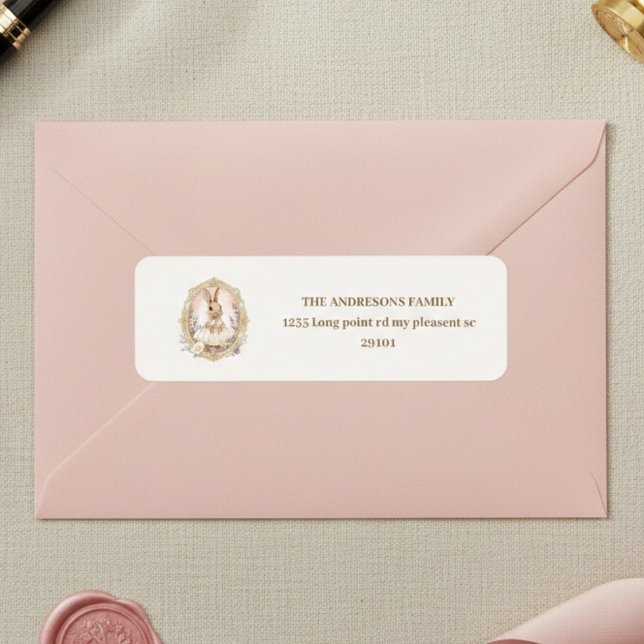 Elegant Watercolor Bunny  (Von Creator hochgeladen)