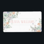 Elegant Watercolor Floral<br><div class="desc">Create a soft and romantic atmosphere with this elegant watercolor floral invitation featuring delicate pastel flowers and botanical greenery. The gentle palette of blush,  lavender,  peach,  and sage leaves creates a timeless floral composition perfect for special occasions.</div>