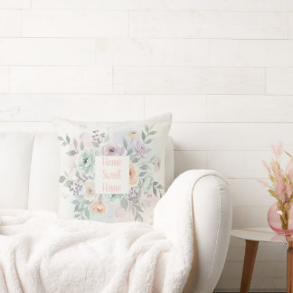 Elegant Watercolor Floral Kissen