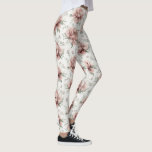 Elegant Watercolor Peony Floral Pattern Leggings<br><div class="desc">A beautifully soft floral design featuring delicate watercolor blooms and gentle pastel tones,  perfect for creating a graceful and feminine look with a timeless botanical feel.</div>