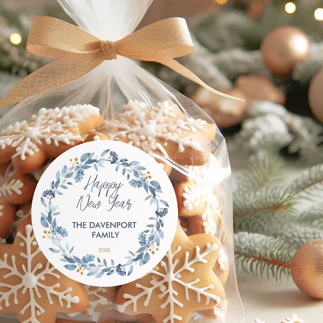 Elegant Watercolor Runder Aufkleber (Von Creator hochgeladen)