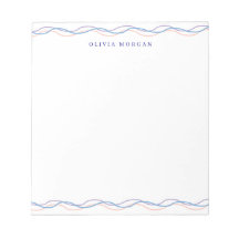 Elegant wavy border soft pastel tones