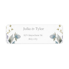 Elegant  Wedding Address Label