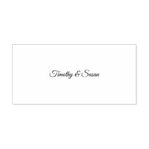 Elegant Wedding Couple Permastempel