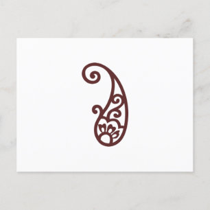 Elegant Wedding Essentials Sommer und Jahr Postkarte