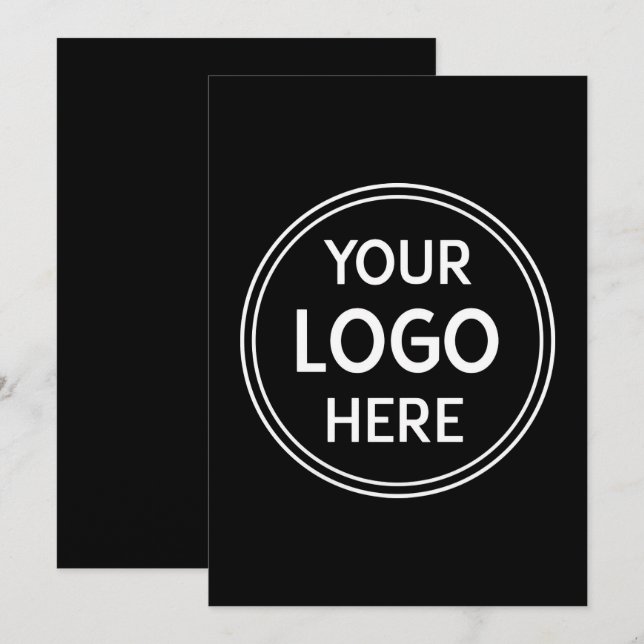 Elegant Wedding Event Personalized Einladung (Vorne/Hinten)