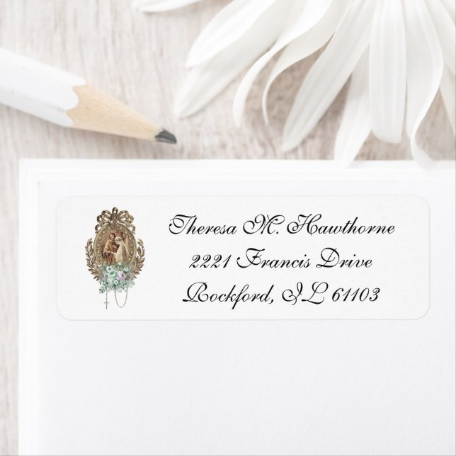 Elegant Wedding Floral Jungfrau Mary Joseph (Insitu)