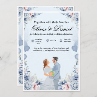 Elegant Wedding Invitation – Customizable & Modern