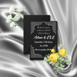 Elegant Wedding Invitation Einladung