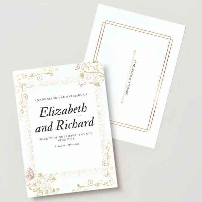 Elegant Wedding Invitation Einladung (Von Creator hochgeladen)