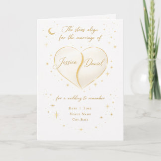 Elegant Wedding Invitation  Karte