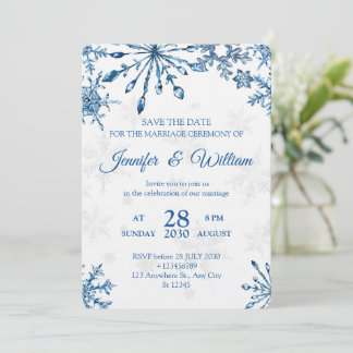 Elegant  Wedding Invitation - Stylish weeding card Einladung