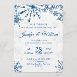 Elegant  Wedding Invitation - Stylish weeding card Einladung