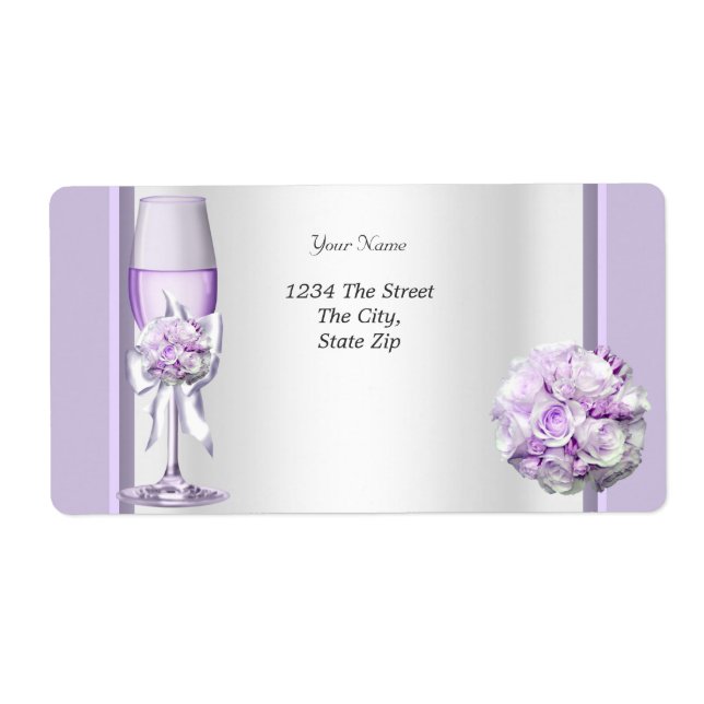 Elegant Wedding Lavender Lila Lilac 3 (Vorne)
