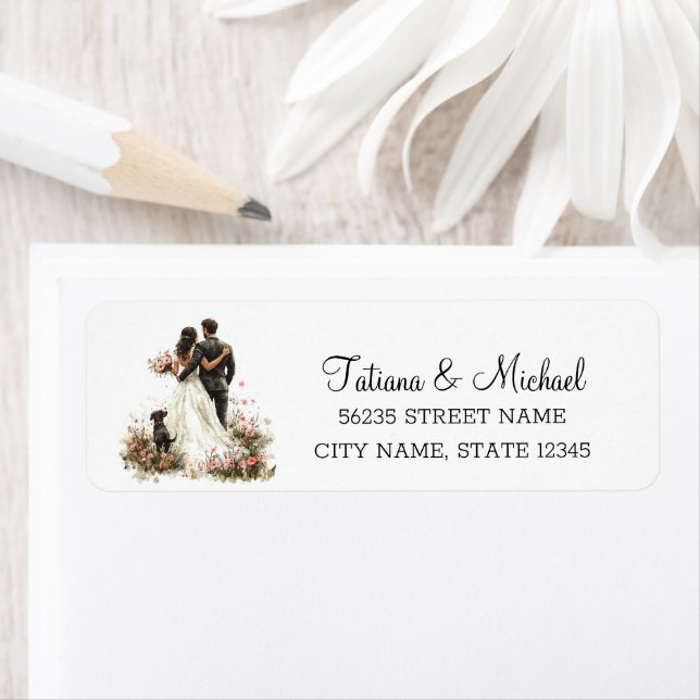 elegant wedding photo illustration modern  (Insitu)