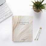 Elegant, Wellen, Planer<br><div class="desc">Kundenspezifischer moderner,  eleganter Wellenplaner. Editieren Sie Ihr Produkt in wenigen Minuten. Sie können Schriftart/Größe/Farbe und Position mit "weiter personalisieren" ändern.</div>