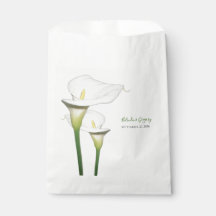 Elegant White Calla Lilies Wedding