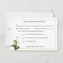 Elegant White Calla Lily