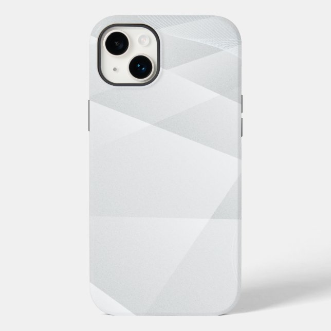 Elegant White Marble Case-Mate iPhone 14 Plus Hülle (Rückseite)