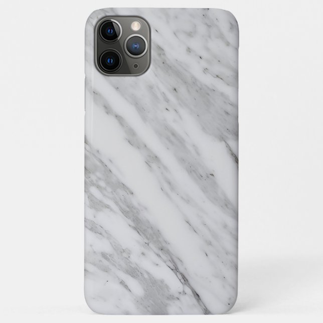  Elegant White Marble Case-Mate iPhone Hülle (Rückseite)