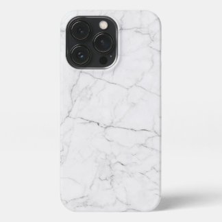 Elegant White Marble iPhone 13 Pro Hülle