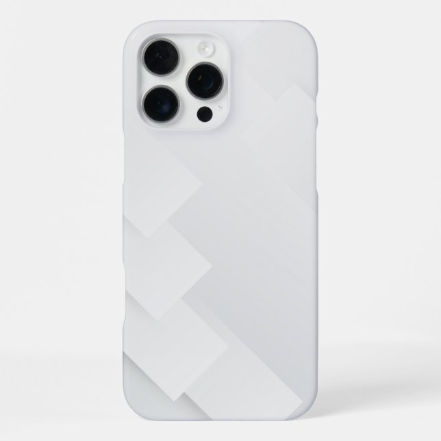 Elegant White Marble  iPhone 16 Pro Max Hülle (Rückseite)