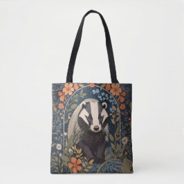 Elegant William Morris Inspiriert Badger Tasche