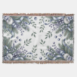 Elegant Winter Cheer Decke