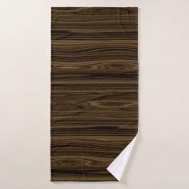 Elegant Wood 2 Badehandtuch