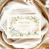Elegant Woodland Fern Baby Duschdiapper Raffle