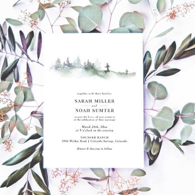 Elegant Woodland Rustic Green Wedding (Von Creator hochgeladen)