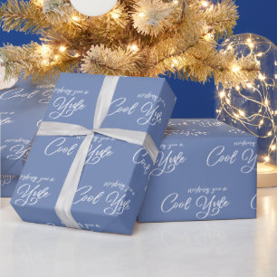 Elegant wünscht Ihnen ein Cooles Weihnachten Weiße Geschenkpapier