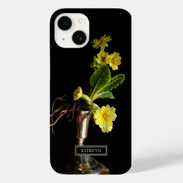 Elegant Yellow Floral iPhone Case