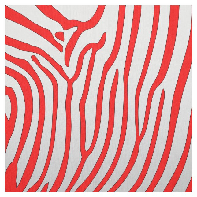 Elegant Zebra Print Fabric Stoff (Muster)