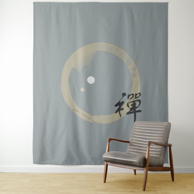 Elegant Zen Wandteppich (Beispiel)