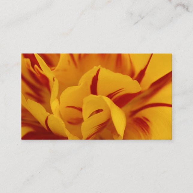 Elegant Zwei-Tone Rotes Gold Monsella Visitenkarte (Vorderseite)