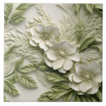 Elegante 3D Floral Relief Fliese<br><div class="desc">Tauchen Sie ein in den zeitlosen Charme unseres eleganten 3D Floral Relief Designs - eine Symphonie von Eleganz und Textur. inspiriert von klassischer Eleganz, in diesem faszinierenden Blumendesign werden Wohngestaltung- und Küchenartikel aus der ganzen Welt, von üppigen Kissen bis zu exquisiten Tischsets, harmonisch kombiniert. Diese Produkte sind Mit der luxuriösen...</div>
