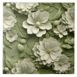 Elegante 3D Floral Relief Fliese<br><div class="desc">Tauchen Sie ein in den zeitlosen Charme unseres eleganten 3D Floral Relief Designs - eine Symphonie von Eleganz und Textur. inspiriert von klassischer Eleganz, in diesem faszinierenden Blumendesign werden Wohngestaltung- und Küchenartikel aus der ganzen Welt, von üppigen Kissen bis zu exquisiten Tischsets, harmonisch kombiniert. Diese Produkte sind Mit der luxuriösen...</div>