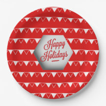 Elegante 3D Happy Holidays