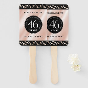Elegante 46. Geburtstagsfeier der Perlen Fächer