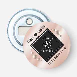 Elegante 46. Geburtstagsfeier der Perlen Flaschenöffner