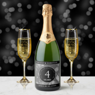 Elegante 4. Linen Hochzeitsfeier