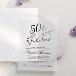 Elegante 50. Geburtstagsparty