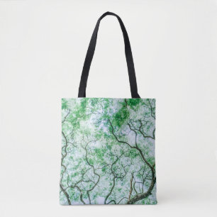 Elegante, aber sprichwörtliche Blätter und Zweige  Tasche