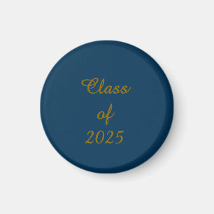 Elegante Abschlussklasse 2025 oder 202X Magnet